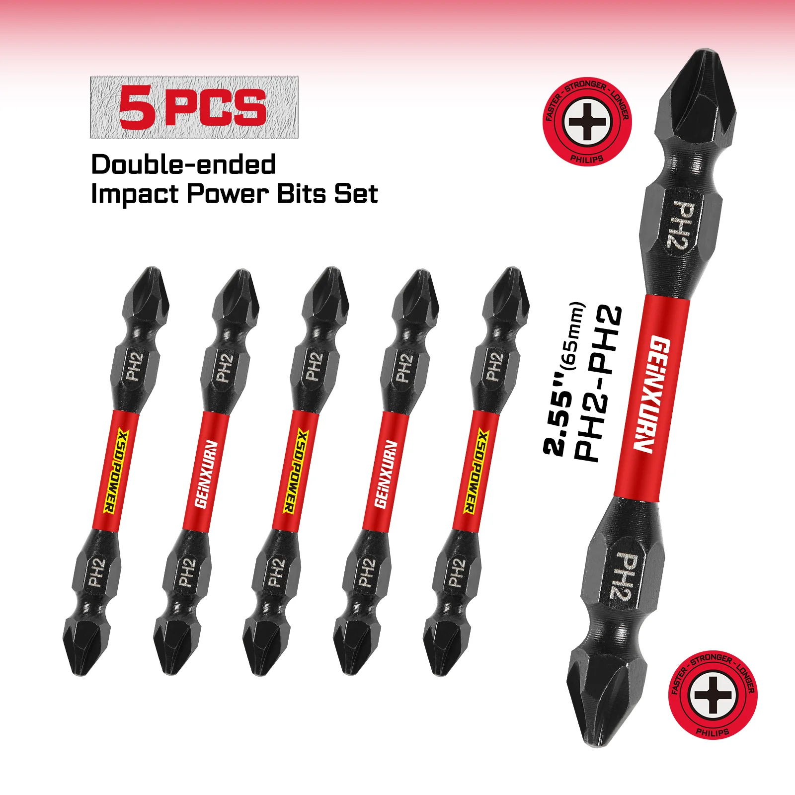 Набор Двухсторонних Отверток Geinxurn Impact, 2
Набор Двухсторонних Отверток Geinxurn Impact, 2