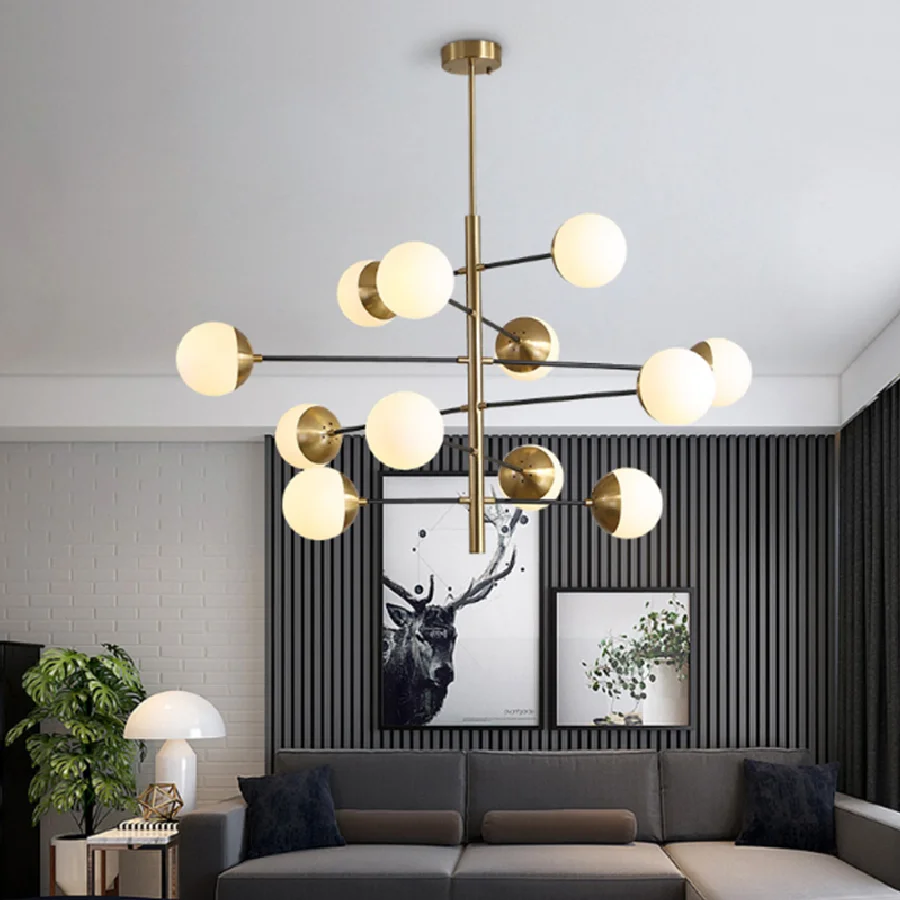 Postmodern living room lamp simple creative personality dining room restaurant bedroom kitchen magic bean chandelier
Postmodern living room lamp simple creative personality dining room restaurant bedroom kitchen magic bean chandelier