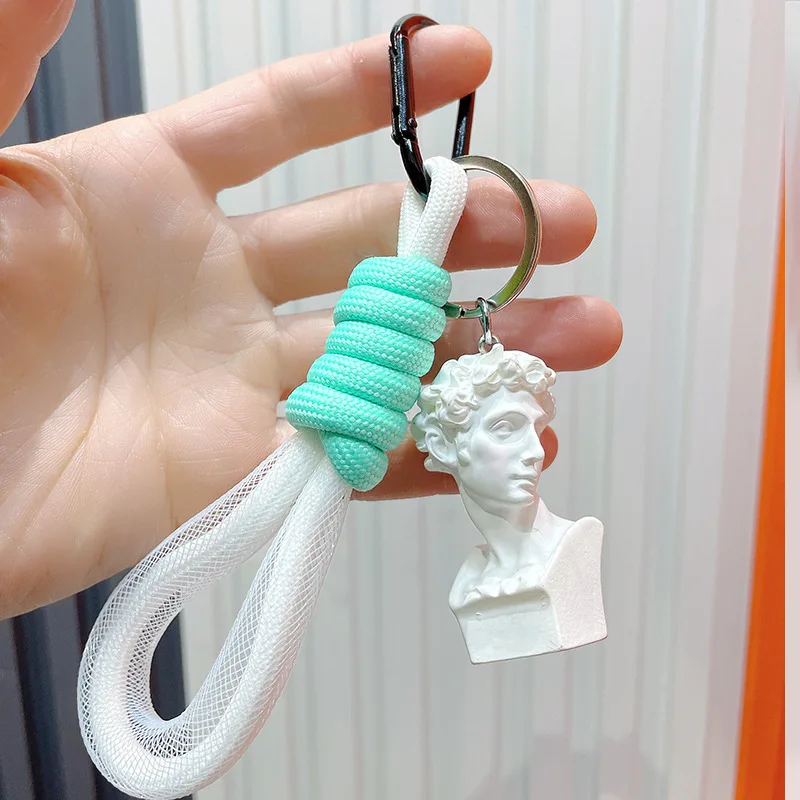 David Statue Model Keychian Michelangelo Buonarroti 's Work Pendant Key Chain Greek Mythology Figurine Car Keyring Birthday Gift
David Statue Model Keychian Michelangelo Buonarroti 's Work Pendant Key Chain Greek Mythology Figurine Car Keyring Birthday Gift