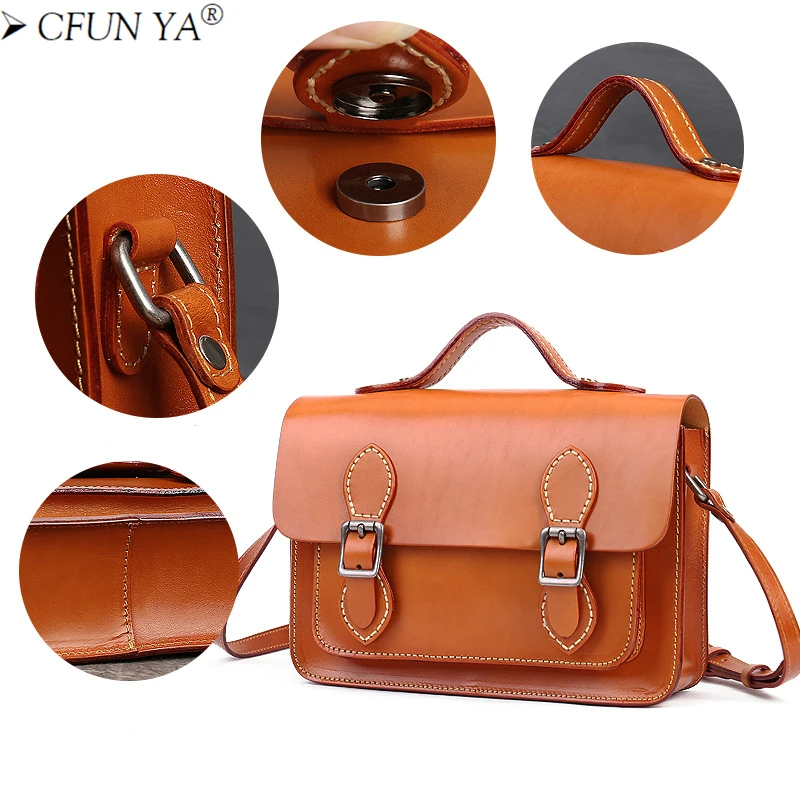 CFUN YA Luxury Genuine Leather Handbag For Women Fall Winter Teen Girls Tote Handle Bag Female Messenger Shoulder Crossbody Pack
CFUN YA Luxury Genuine Leather Handbag For Women Fall Winter Teen Girls Tote Handle Bag Female Messenger Shoulder Crossbody Pack