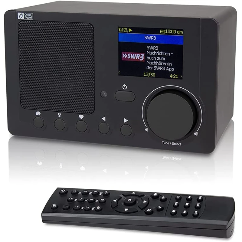 Portable Internet Radio 2.4 Inches Color LCD Rechargeable Battery Wi-Fi Bluetooth Upnp And DLNA Player Sleep Timer Dual
Portable Internet Radio 2.4 Inches Color LCD Rechargeable Battery Wi-Fi Bluetooth Upnp And DLNA Player Sleep Timer Dual