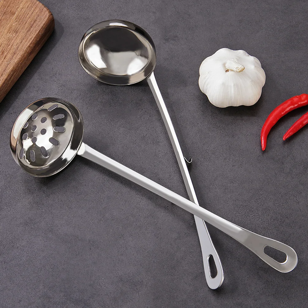 2 Pcs Strainer Spoon Slotted Ladle Noodle Cooker Deep Cooking Utensil Set Gravy Colander Kitchen
2 Pcs Strainer Spoon Slotted Ladle Noodle Cooker Deep Cooking Utensil Set Gravy Colander Kitchen