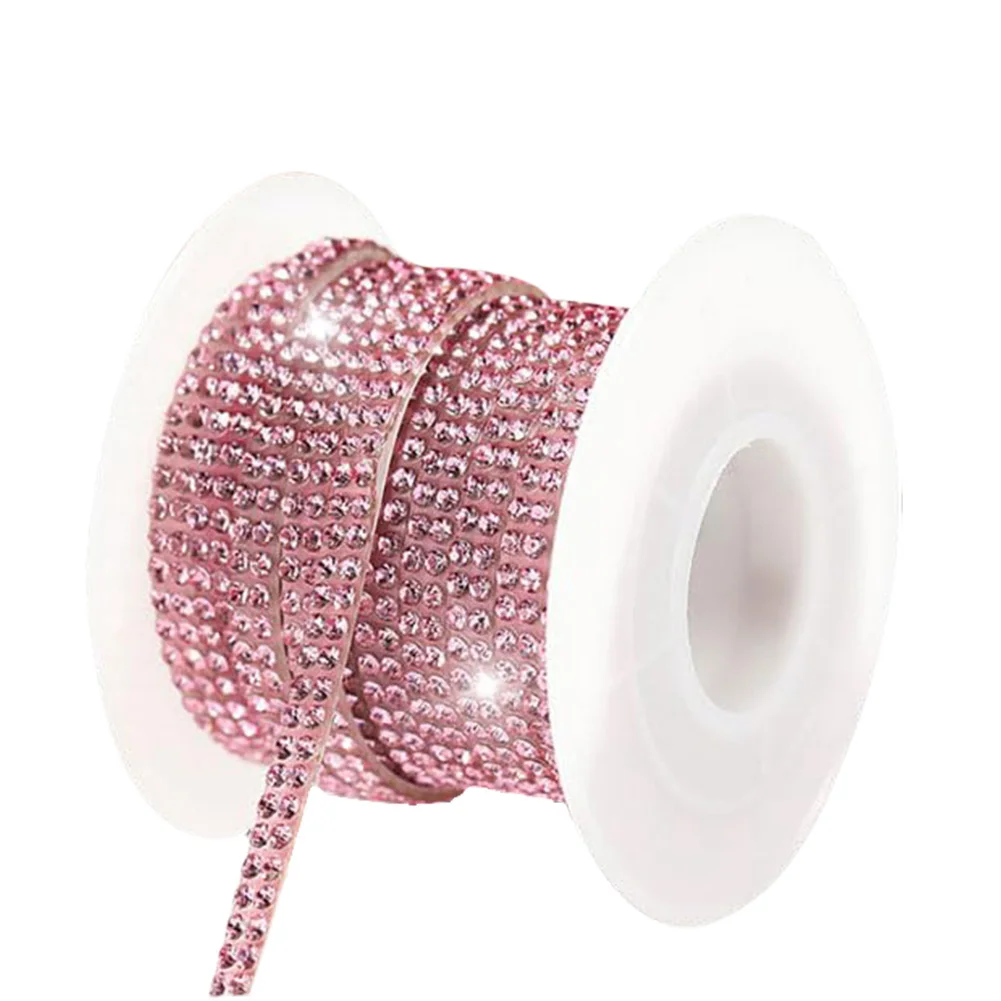 1pc Sparkling Rhinestone Pink Strip Car DIY Bling Diamond Sticker Ribbon 4mm*4.5M Universal Beauty Anti-scratch Wear
1pc Sparkling Rhinestone Pink Strip Car DIY Bling Diamond Sticker Ribbon 4mm*4.5M Universal Beauty Anti-scratch Wear