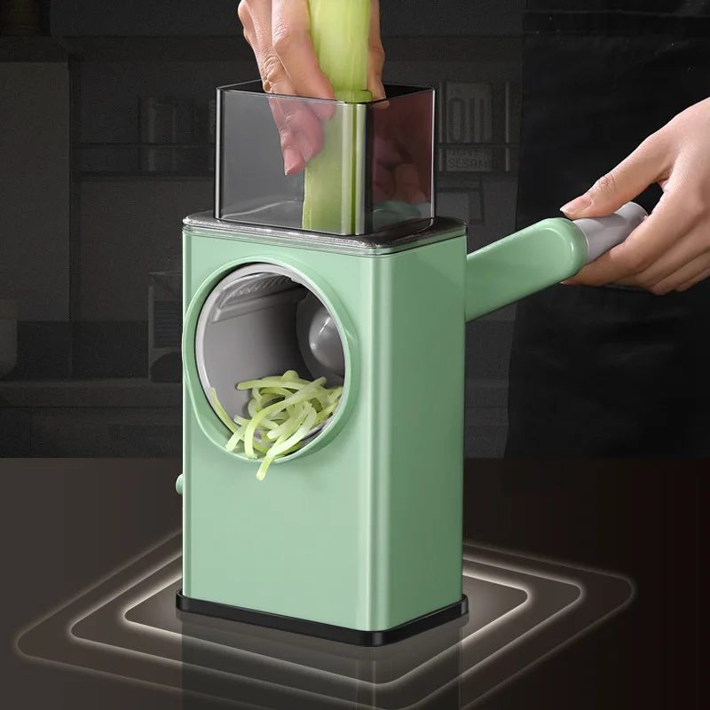 Vegetable Slicer Manual Kitchen Accessories Grater Vegetable Chopper 4 in 1 Round Cutter Potato Spiralizer Home Accessories
Vegetable Slicer Manual Kitchen Accessories Grater Vegetable Chopper 4 in 1 Round Cutter Potato Spiralizer Home Accessories