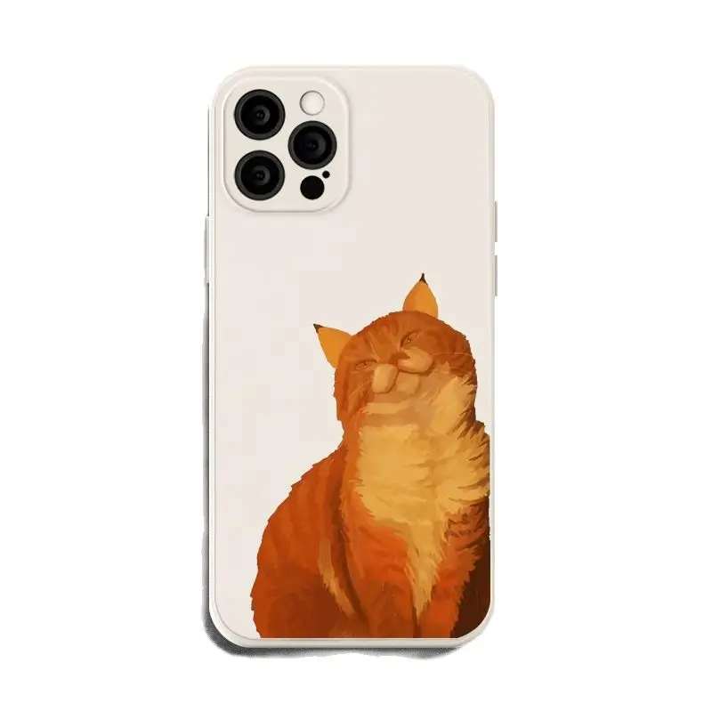 Cute Oil Painting Orange Cat Silicon Case for iPhone 13 Pro Max Back Phone Cover for 12 11 Pro X XS XR 8 7 Plus SE 2020 Capa
Cute Oil Painting Orange Cat Silicon Case for iPhone 13 Pro Max Back Phone Cover for 12 11 Pro X XS XR 8 7 Plus SE 2020 Capa