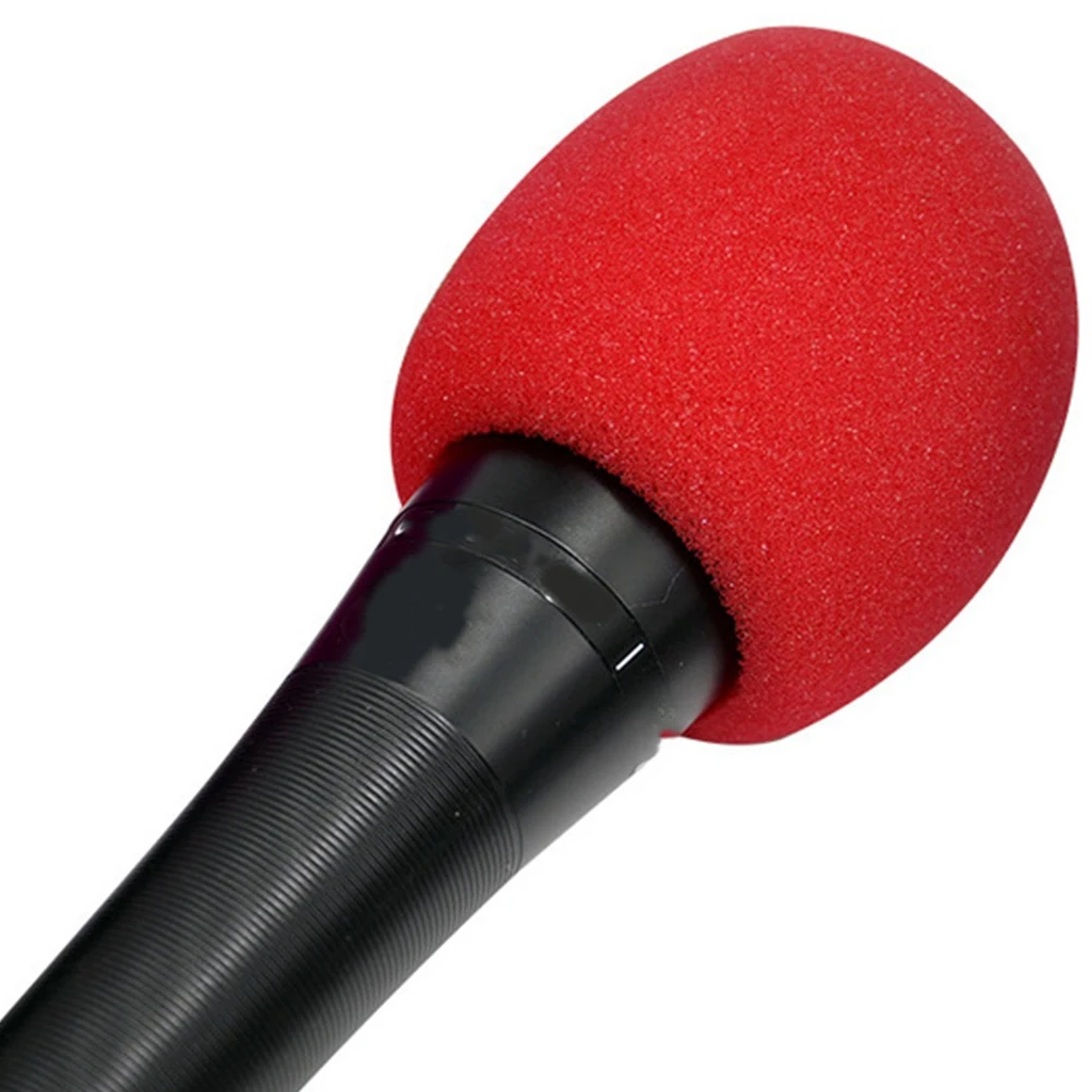 5 Pcs Solid Color Non-Disposable Microphone Dust Cover Thickened Blowout for KTV | Электроника