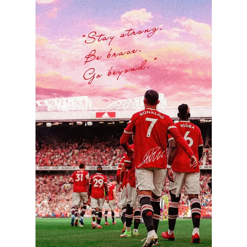 Портрет футболиста, печать на холсте 
Портрет футболиста, печать на холсте