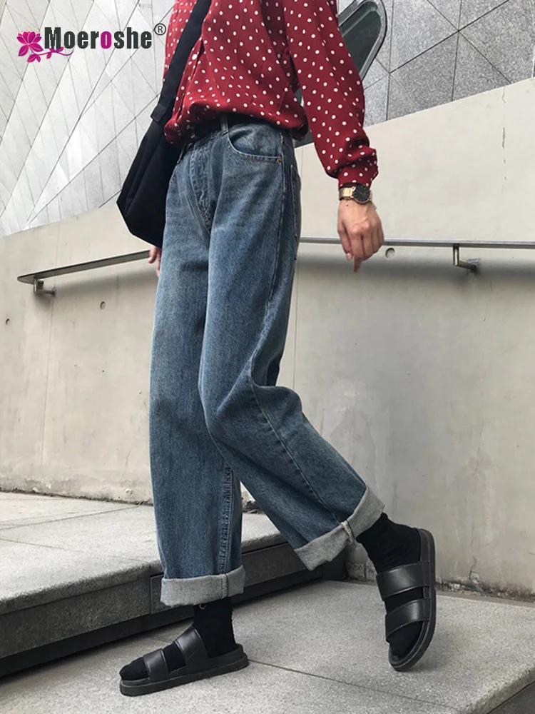 women jeans Loose Wide Leg Pants Streetwear Jeans Loose Denim Retro Students High Waist trousers Vintage Straight Leg Jeans
women jeans Loose Wide Leg Pants Streetwear Jeans Loose Denim Retro Students High Waist trousers Vintage Straight Leg Jeans