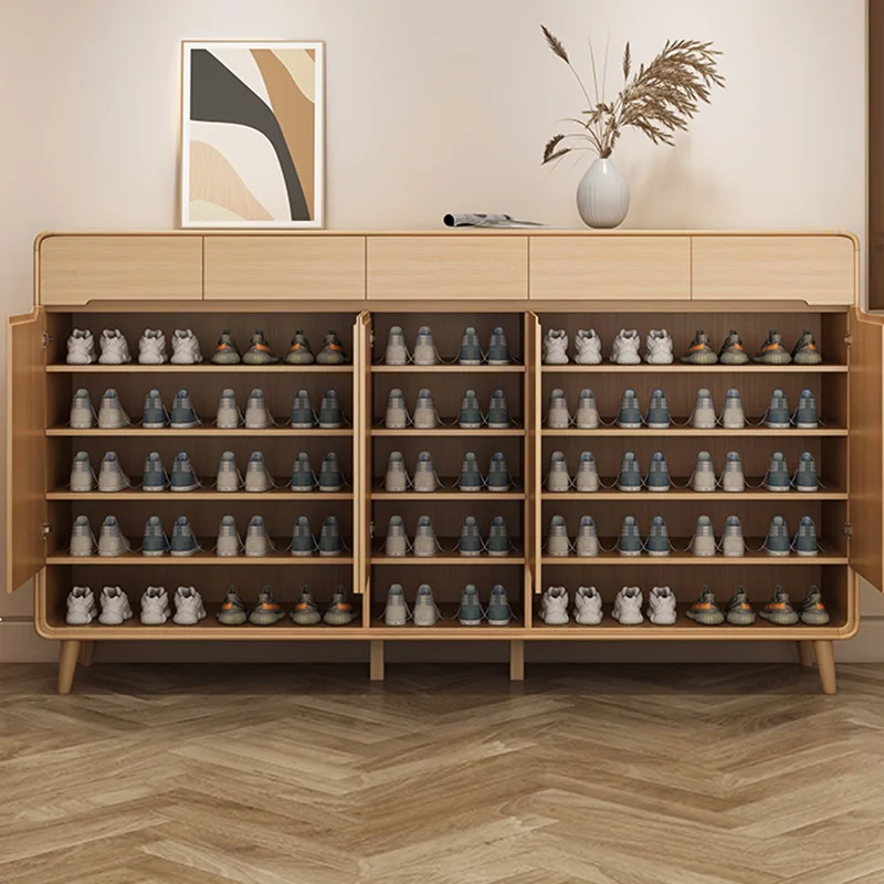 

Входные вертикальные деревянные шкафы для обуви спайз самарная Пыль для гостиной обувь глянцевый обувной шкаф мебель