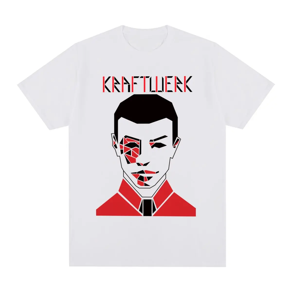 Kraftwerk Vintage T-shirt 70s Electronic Synth Avant Garde fashion Retro graphic Cotton Men T shirt New Tee Tshirt Womens Tops
Kraftwerk Vintage T-shirt 70s Electronic Synth Avant Garde fashion Retro graphic Cotton Men T shirt New Tee Tshirt Womens Tops