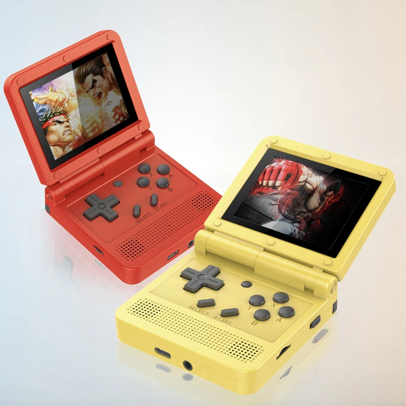 V90 3.0-Inch IPS Screen Handheld Game Players Mini Flip Folding Dual Open System Over 3000Games Consoles Retro Video Game Gifts
V90 3.0-Inch IPS Screen Handheld Game Players Mini Flip Folding Dual Open System Over 3000Games Consoles Retro Video Game Gifts