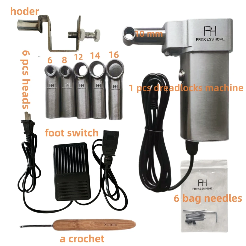 Mini Handheld Dreadlock Machine Crochet Braiding Hair Making Machine for DIY Dreadlock Braids
Mini Handheld Dreadlock Machine Crochet Braiding Hair Making Machine for DIY Dreadlock Braids