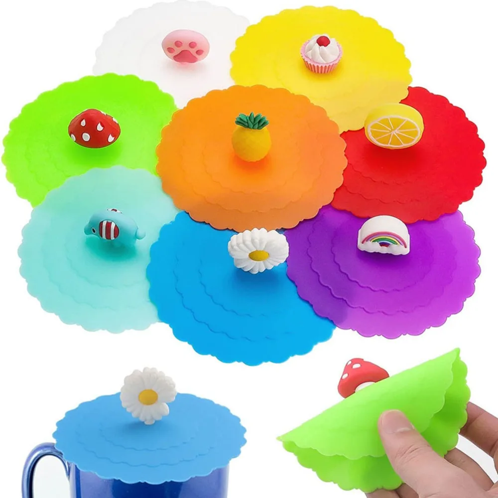 8Pcs Anti-dust Silicone Cup Covers Airtight Seal Multicolored Lids Not Easily Deformed Coffee Cup Covers for Cup for Mug for Can
8Pcs Anti-dust Silicone Cup Covers Airtight Seal Multicolored Lids Not Easily Deformed Coffee Cup Covers for Cup for Mug for Can