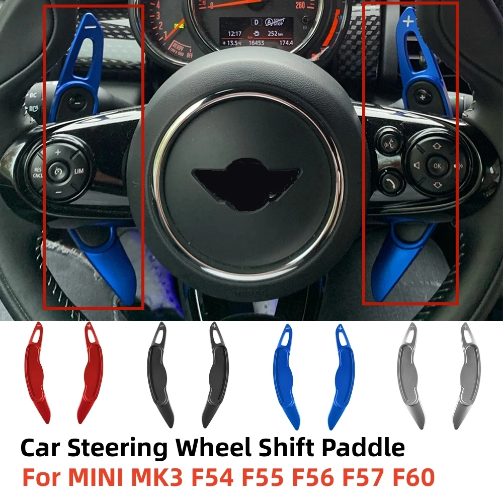 For MINI MK3 F54 F55 F56 F57 F60 Cooper S ONE JCW CLUBMAN Car Steering Wheel Shift Paddle DSG Extender Cover Car Accessories
For MINI MK3 F54 F55 F56 F57 F60 Cooper S ONE JCW CLUBMAN Car Steering Wheel Shift Paddle DSG Extender Cover Car Accessories