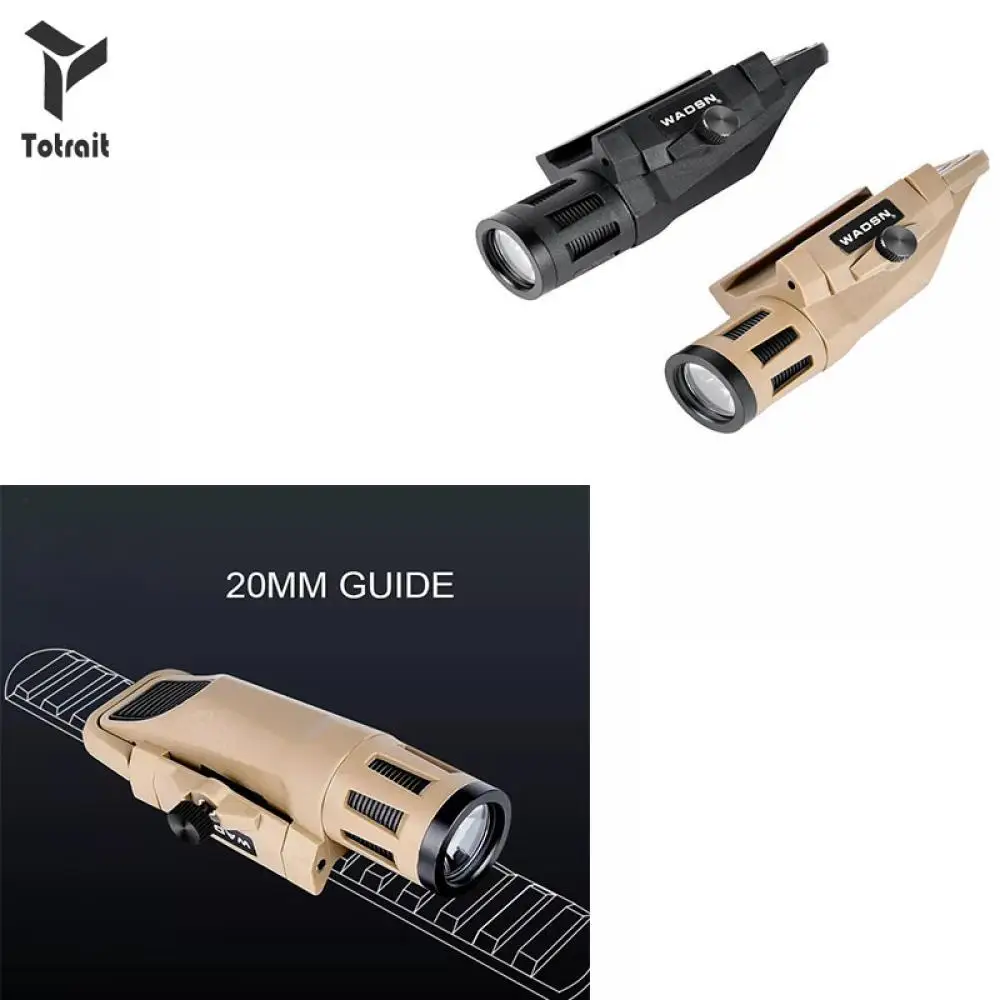 Tactical New TOtrait High Quality Outdoor WML Torch Light LED Flash Frequency Portable Helmet Lamp Rifle Accessories
Tactical New TOtrait High Quality Outdoor WML Torch Light LED Flash Frequency Portable Helmet Lamp Rifle Accessories