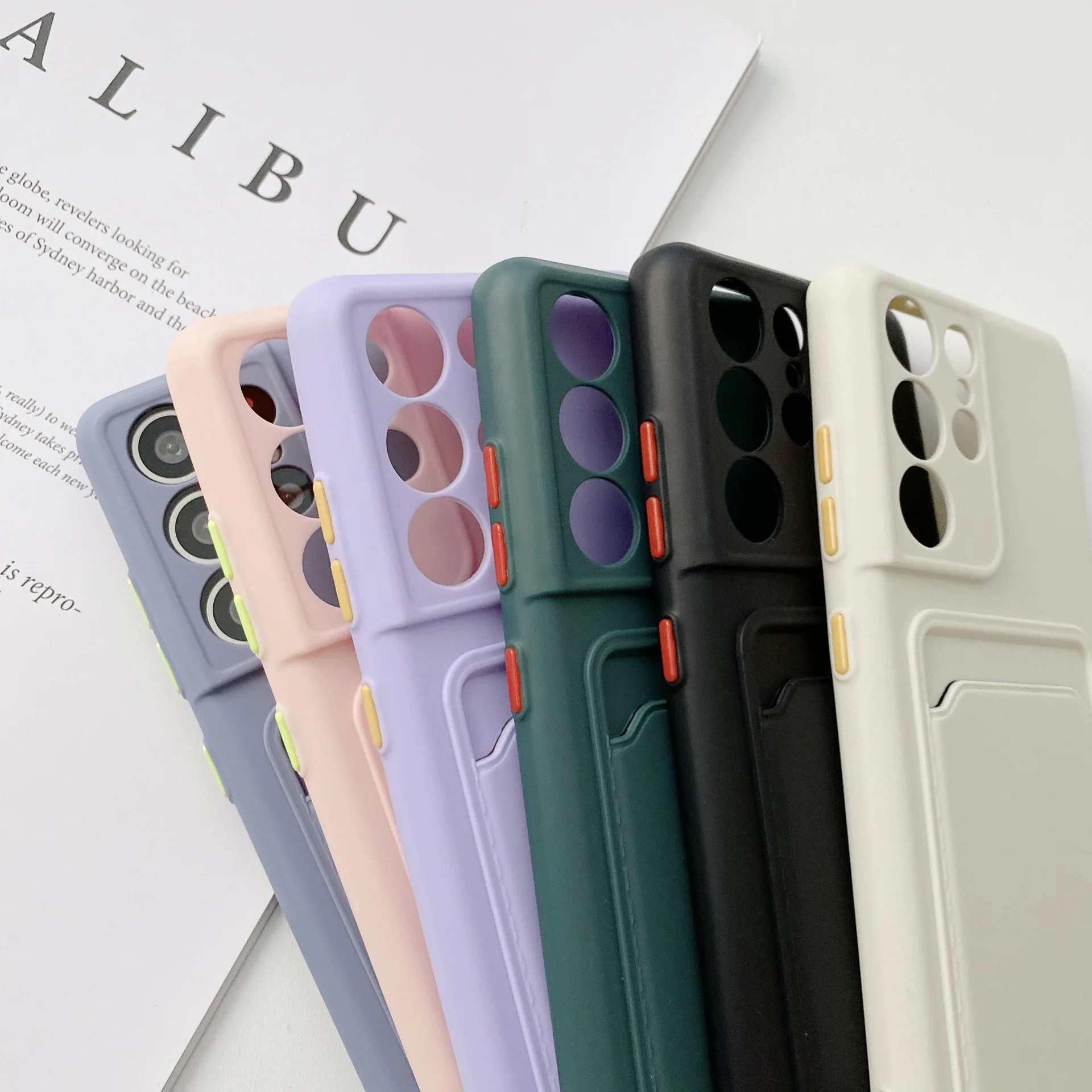 Чехол-бумажник с отделением для карт для OPPO A54 A55 A74 F19S A95, Мягкая силиконовая задняя крышка для Realme 8 V13 Q3 C21 Reno 5 6Pro 8Pro
Чехол-бумажник с отделением для карт для OPPO A54 A55 A74 F19S A95, Мягкая силиконовая задняя крышка для Realme 8 V13 Q3 C21 Reno 5 6Pro 8Pro