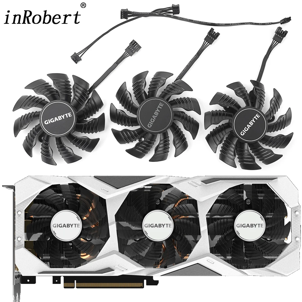 Original New 82MM GPU Cooling Fan Replacement For Gigabyte GeForce RTX 2070 2080 SUPER RTX2070 RTX2080 Graphics Video Cards Fans
Original New 82MM GPU Cooling Fan Replacement For Gigabyte GeForce RTX 2070 2080 SUPER RTX2070 RTX2080 Graphics Video Cards Fans