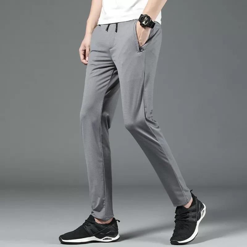 Men's Trousers Casual Slimming High Stretch Thin Pants for Male Hollowed Trouser 2022 Brand Summer
Men's Trousers Casual Slimming High Stretch Thin Pants for Male Hollowed Trouser 2022 Brand Summer