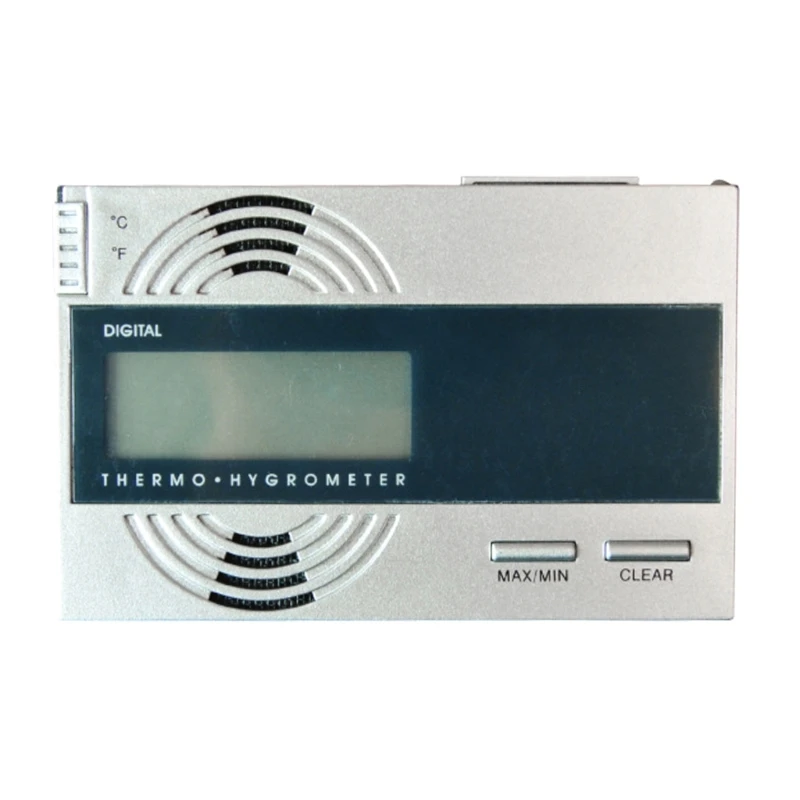 Digital Temperature Humidity Monitor Thermometer Hygrometer for Indoor Humidor Car Mini Thermo-Hygrometer Fahrenheit (℉)
Digital Temperature Humidity Monitor Thermometer Hygrometer for Indoor Humidor Car Mini Thermo-Hygrometer Fahrenheit (℉)