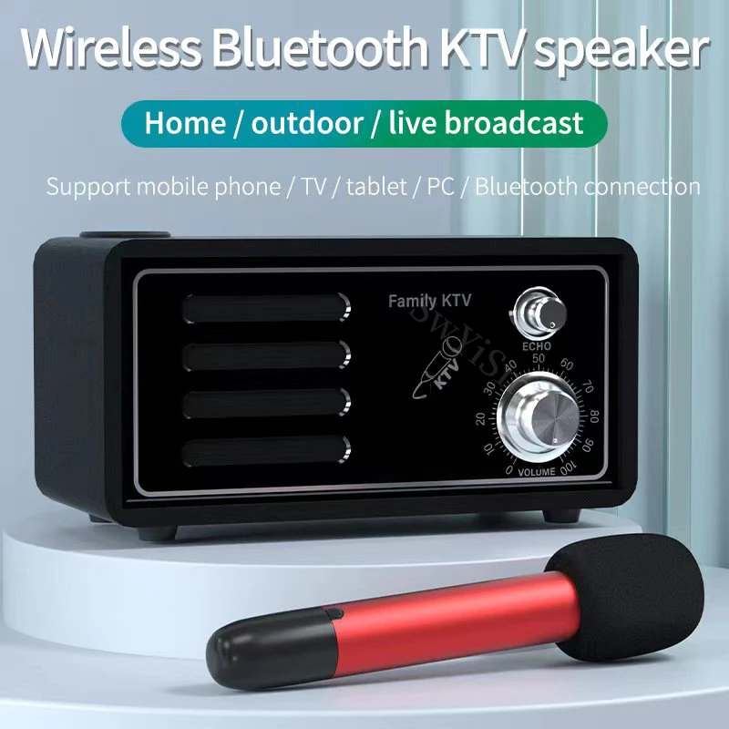 Wooden Wireless Caixa De Som Karaoke Mobile TV Subwoofer 3D Stereo Suitable For Family Party Outdoor Portable Bluetooth Speaker
Wooden Wireless Caixa De Som Karaoke Mobile TV Subwoofer 3D Stereo Suitable For Family Party Outdoor Portable Bluetooth Speaker