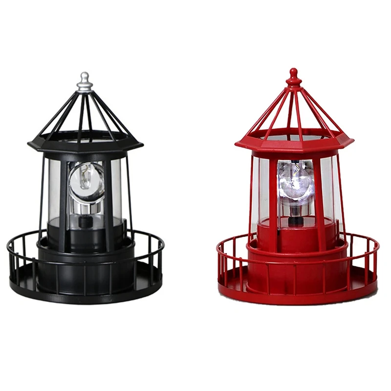 LED Solar Powered Lighthouse, 360 Degree Rotating Lamp Courtyard Decoration Waterproof Garden Towers Statue Lights
LED Solar Powered Lighthouse, 360 Degree Rotating Lamp Courtyard Decoration Waterproof Garden Towers Statue Lights