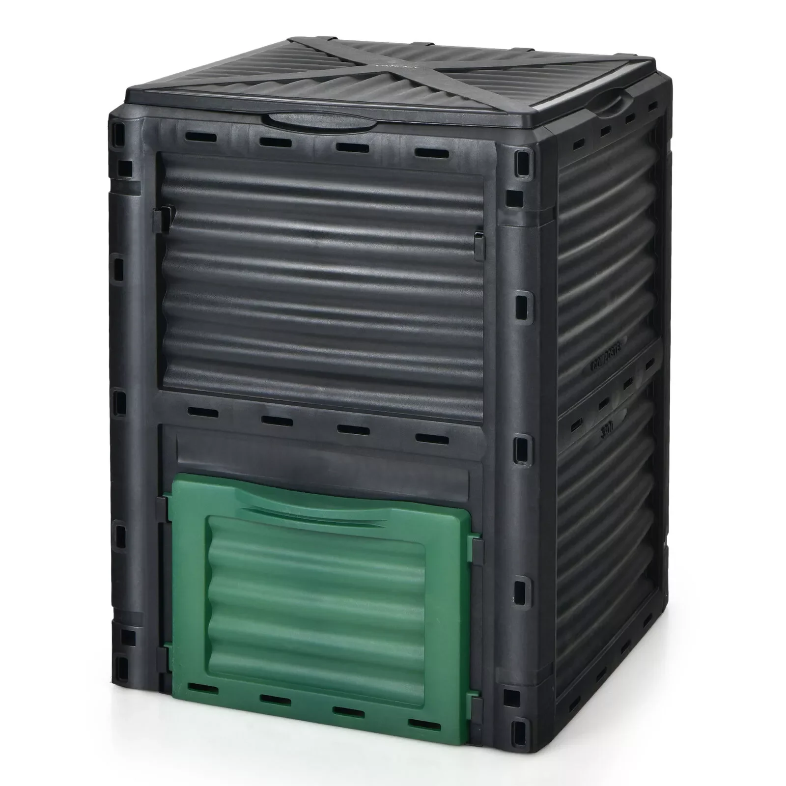 80 Gallon Compost Bin Garden Waste Container Grass Food Trash Barrel Fertilizer GT3822BK
80 Gallon Compost Bin Garden Waste Container Grass Food Trash Barrel Fertilizer GT3822BK