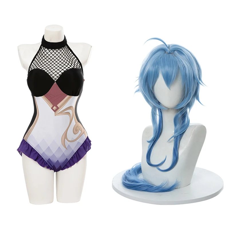 Костюм для косплея аниме Genshin Impact Ganyu, купальник для сексуальных девушек, Женская цельная одежда для плавания, женская одежда для ролевых игр 
Костюм для косплея аниме Genshin Impact Ganyu, купальник для сексуальных девушек, Женская цельная одежда для плавания, женская одежда для ролевых игр