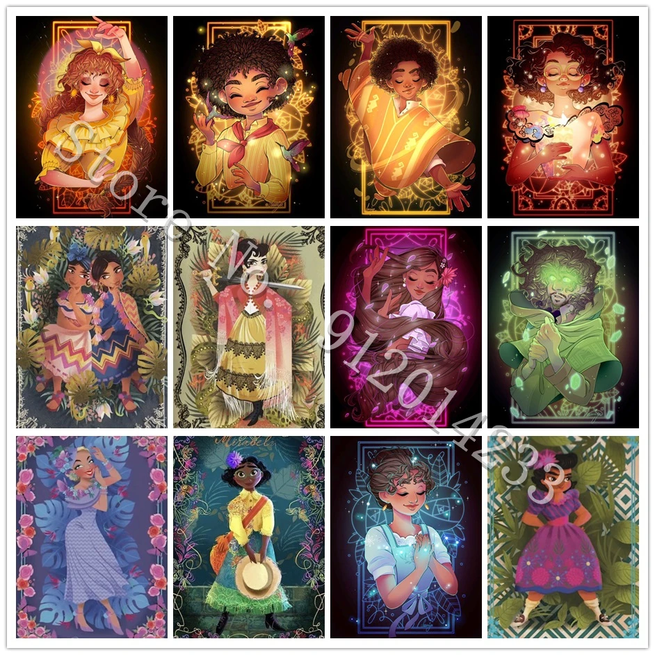 Disney Cartoon Diamond Painting Encanto 5D Full Square Round Drill Cross Stitch Embroidery Kit Mosaic Pictures Home Decoration
Disney Cartoon Diamond Painting Encanto 5D Full Square Round Drill Cross Stitch Embroidery Kit Mosaic Pictures Home Decoration