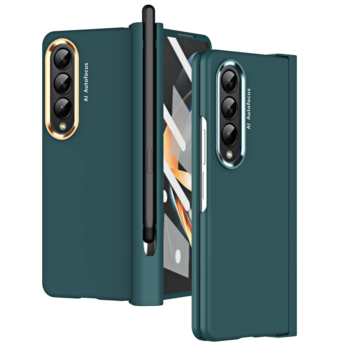 Чехол для Samsung Galaxy Z Fold 4 с держателем для ручки, полная защита, передний экран, стеклянная пленка, противоударный чехол для Z Fold4
Чехол для Samsung Galaxy Z Fold 4 с держателем для ручки, полная защита, передний экран, стеклянная пленка, противоударный чехол для Z Fold4