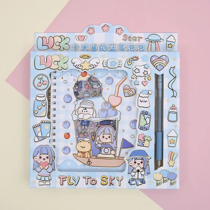 Hand account stickers ins tape children's cartoon waterproof luggage high-value explosion style goo card
Hand account stickers ins tape children's cartoon waterproof luggage high-value explosion style goo card