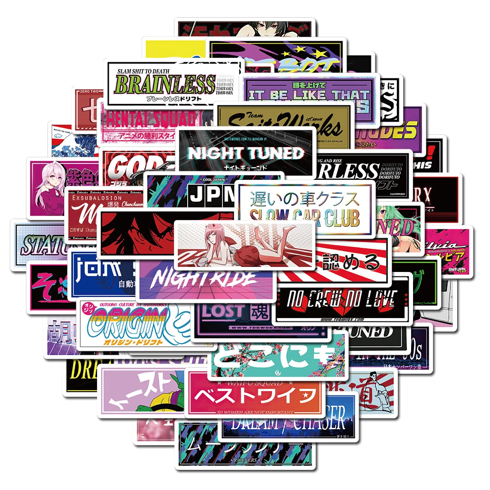 10/66PCS JDM Car Retrofit Racing Card Wall Stickers DIY Laptop Motorcycle Luggage Refrigerator Decoration Toys Picture Decals
10/66PCS JDM Car Retrofit Racing Card Wall Stickers DIY Laptop Motorcycle Luggage Refrigerator Decoration Toys Picture Decals