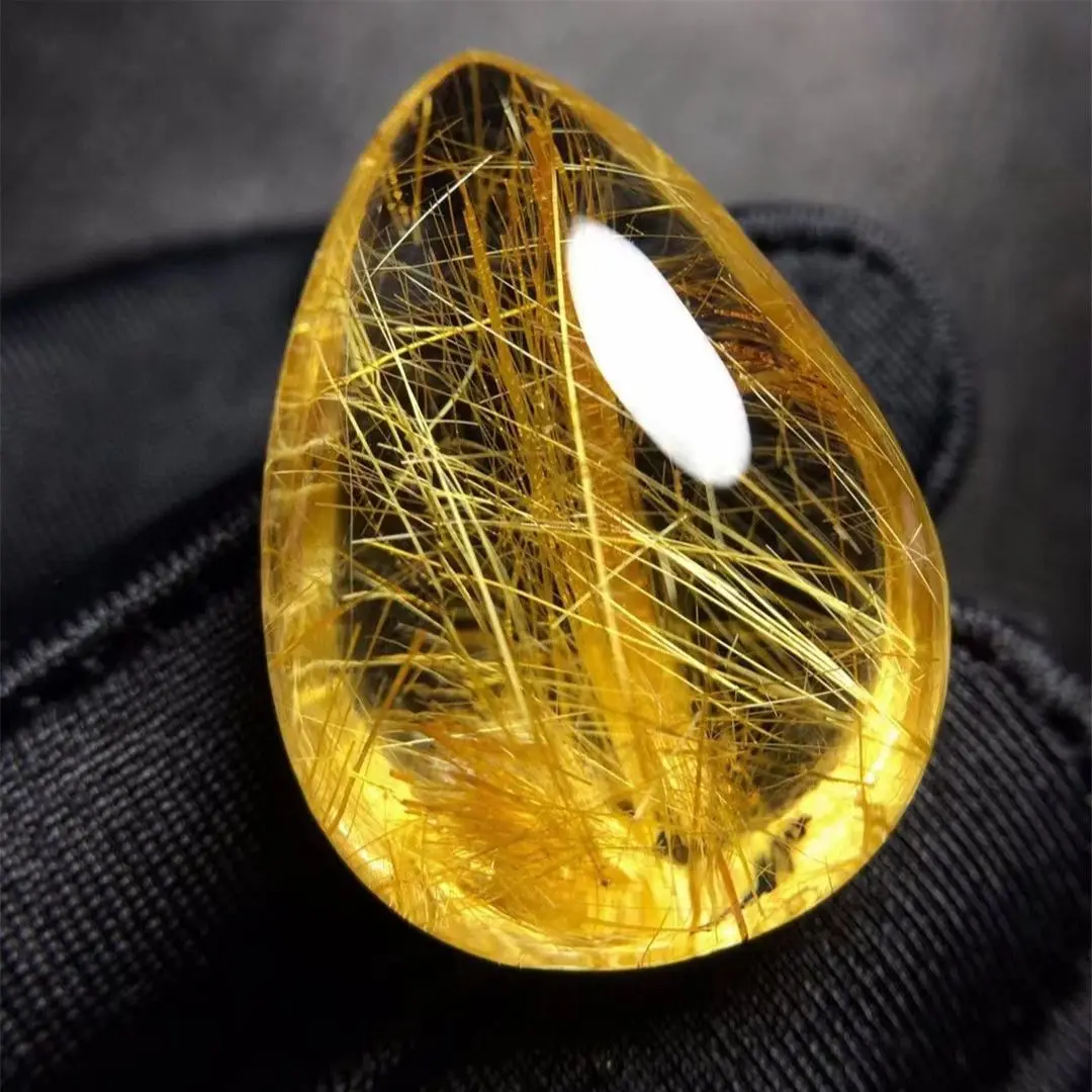 Top Natural Gold Hair Rutilated Quartz Pendant For Women Men Healing Crystal 28x20x13mm Beads Clear Gemstone Jewelry AAAAA
Top Natural Gold Hair Rutilated Quartz Pendant For Women Men Healing Crystal 28x20x13mm Beads Clear Gemstone Jewelry AAAAA
