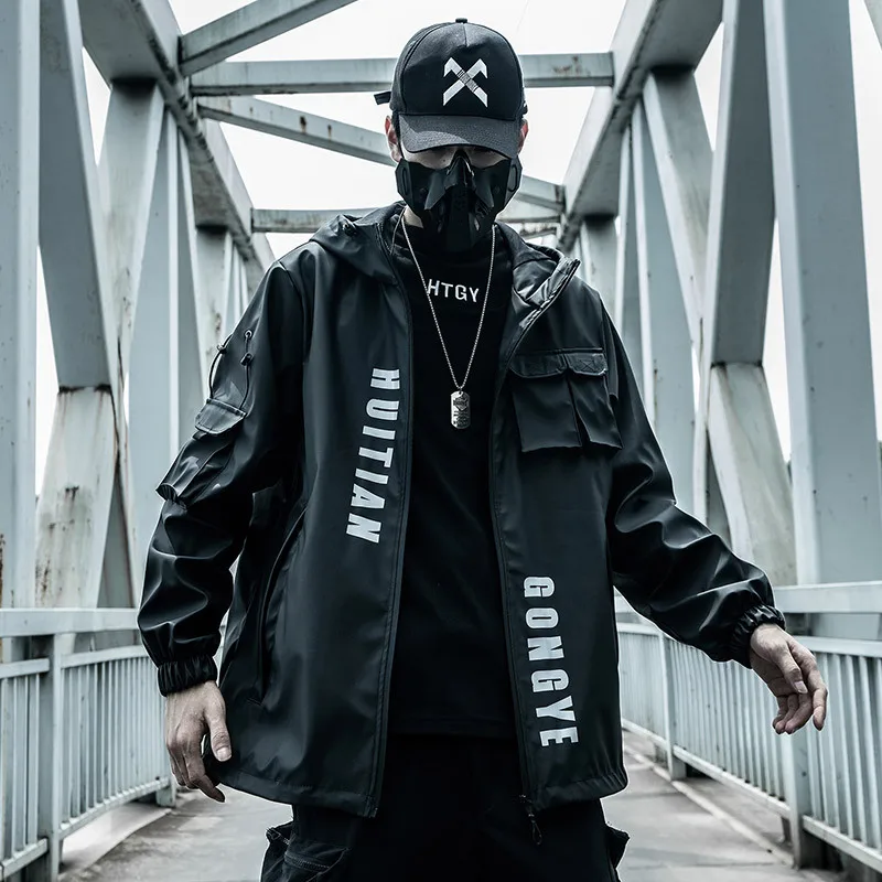 Diablo Style Personalized Spring and Autumn Season New Charge Coat Men's Loose Functional Hooded Jacket Motorcycle Work Co
Diablo Style Personalized Spring and Autumn Season New Charge Coat Men's Loose Functional Hooded Jacket Motorcycle Work Co
