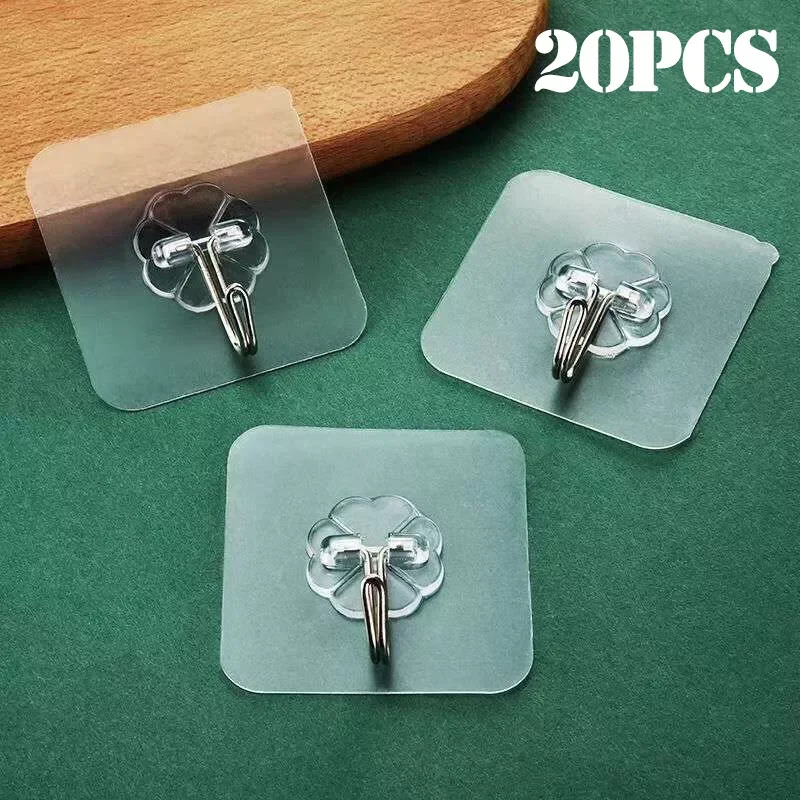 20Pcs Transparent Strong Suction Wall Hooks For Home Kitchen And Bathroom Cup Sucker Hanger Key Holder Storage Hanger Towel Hook
20Pcs Transparent Strong Suction Wall Hooks For Home Kitchen And Bathroom Cup Sucker Hanger Key Holder Storage Hanger Towel Hook