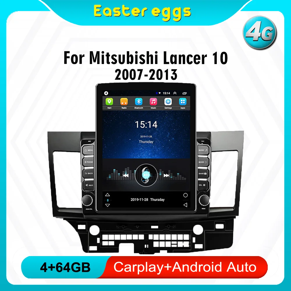 Для Mitsubishi Lancer ex 2008-2015 2Din 9,7 "4G Carplay, автомобильный мультимедийный плеер с экраном Tesla, Φ WIFI с рамкой BT
Для Mitsubishi Lancer ex 2008-2015 2Din 9,7 "4G Carplay, автомобильный мультимедийный плеер с экраном Tesla, Φ WIFI с рамкой BT