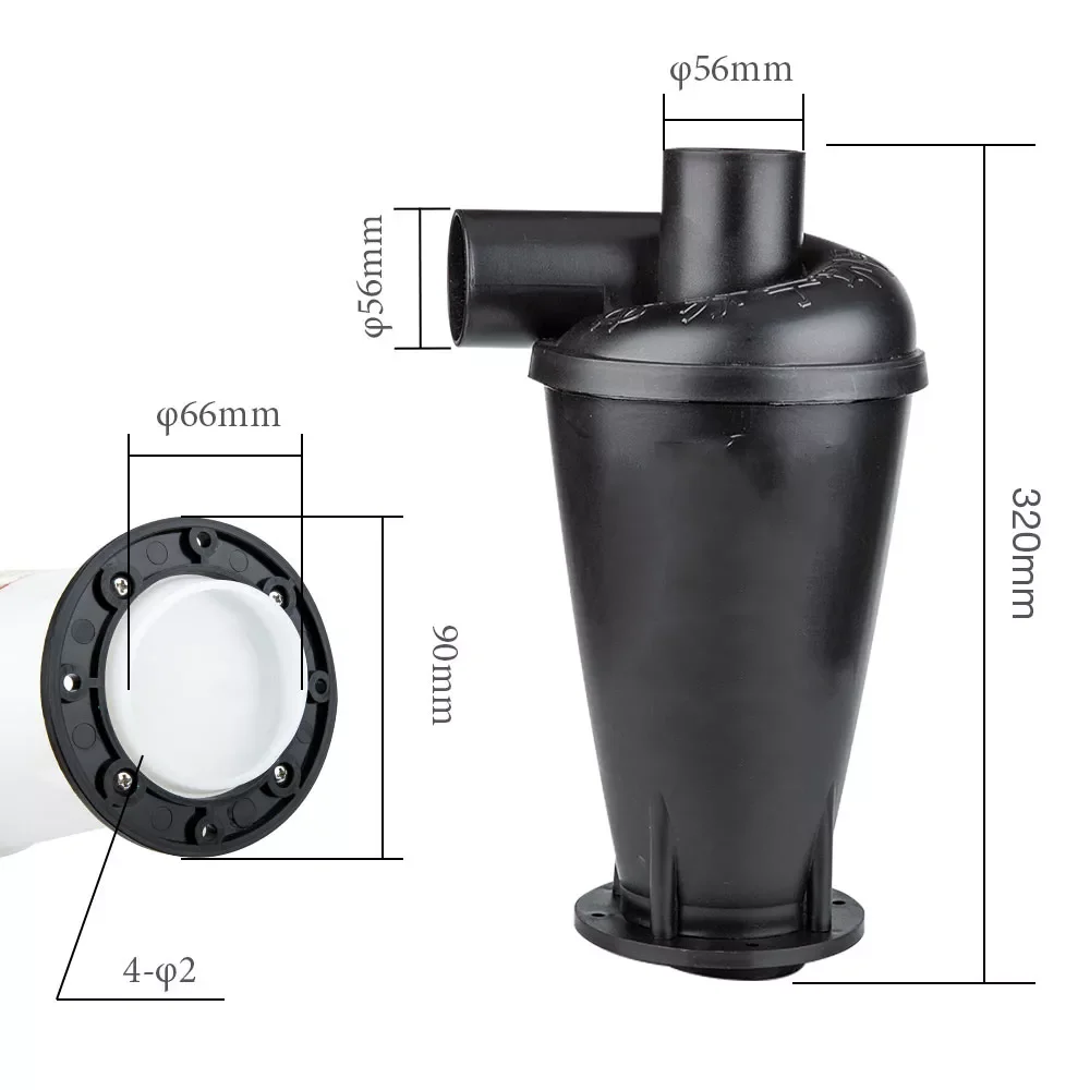 Generation Turbo Cyclone Vacuum Cleaner Filter Industrial & Household Bagless Cyclone Dust Collector With Flange
Generation Turbo Cyclone Vacuum Cleaner Filter Industrial & Household Bagless Cyclone Dust Collector With Flange