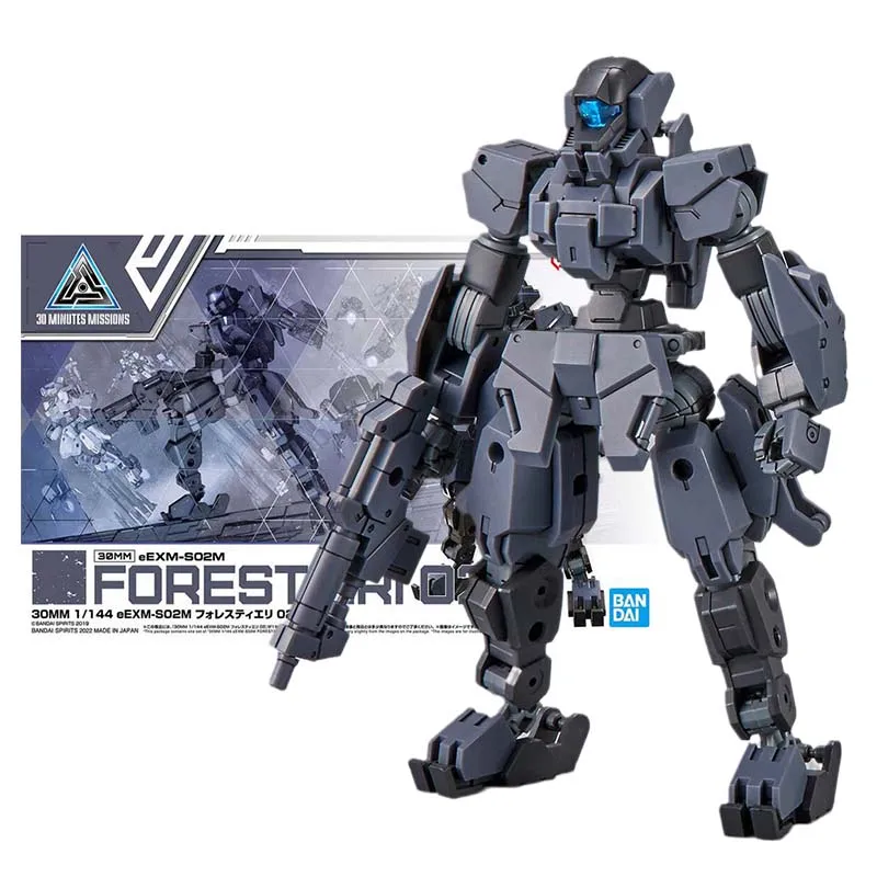 Bandai Original 30MM Model Kit Anime Figure 1/144 eEXM-S01U Forestieri 02 Collection Anime Action Figure Toys Free Shipping
Bandai Original 30MM Model Kit Anime Figure 1/144 eEXM-S01U Forestieri 02 Collection Anime Action Figure Toys Free Shipping