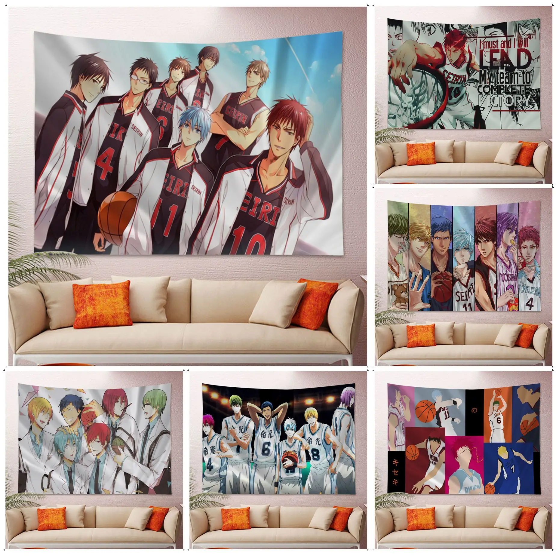 Kuroko Basketball Wall Tapestry Home Decoration Hippie Bohemian Decoration Divination INS Home Decor
Kuroko Basketball Wall Tapestry Home Decoration Hippie Bohemian Decoration Divination INS Home Decor