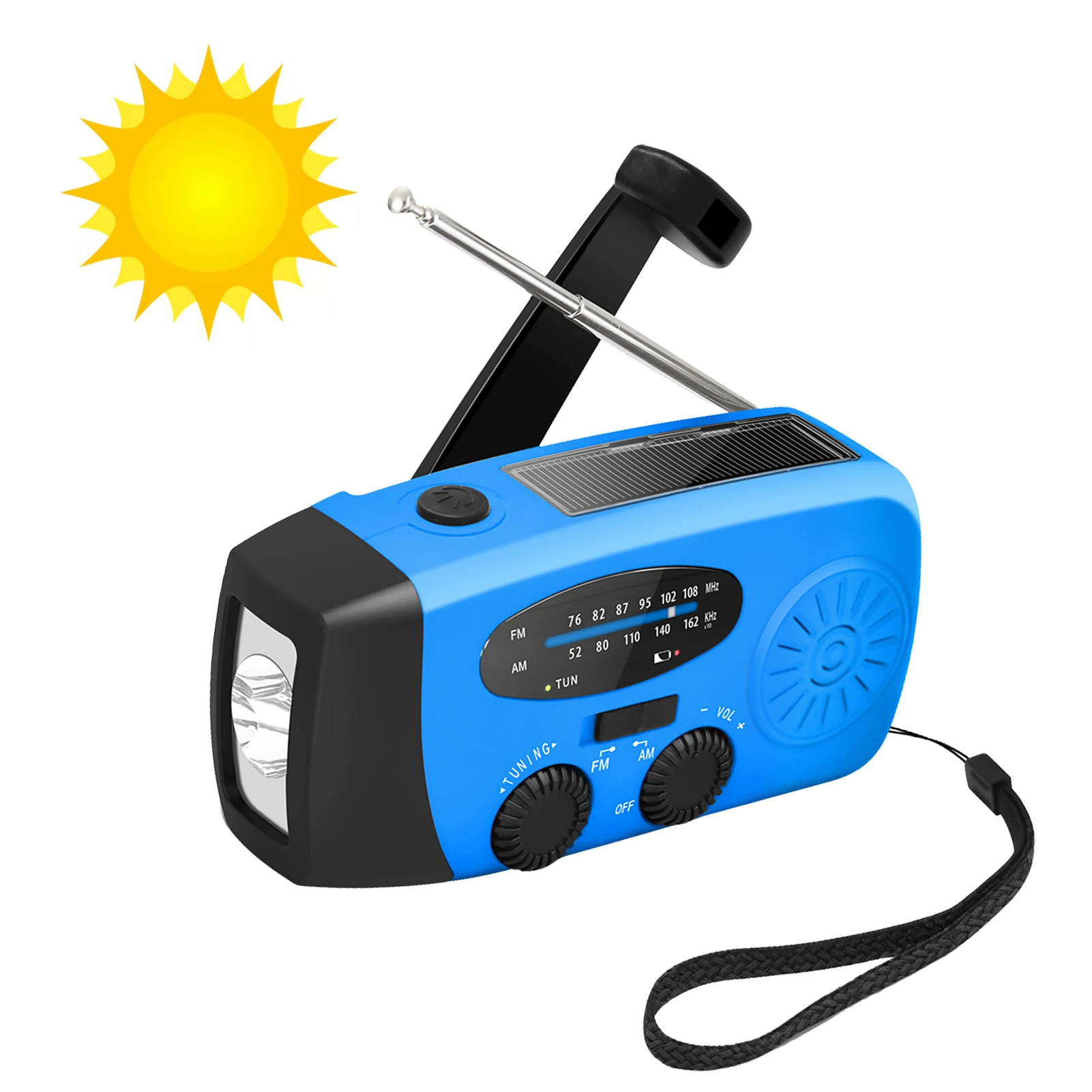 Emergency Crank Radio 2000mAh Emergency Weather Radio Waterproof Hand Crank Weather Alert Radios FM/AM/SW SOS Alarm Weather
Emergency Crank Radio 2000mAh Emergency Weather Radio Waterproof Hand Crank Weather Alert Radios FM/AM/SW SOS Alarm Weather