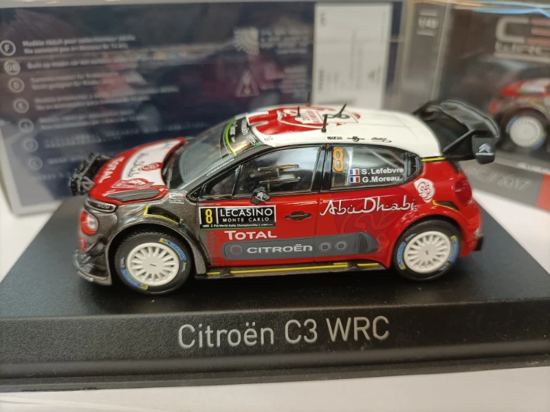 1:43 Citroen C3 WRC гоночный автомобиль высокой симуляции литая машина металлический сплав Модель автомобиля игрушки для детей подарок коллекция
1:43 Citroen C3 WRC гоночный автомобиль высокой симуляции литая машина металлический сплав Модель автомобиля игрушки для детей подарок коллекция