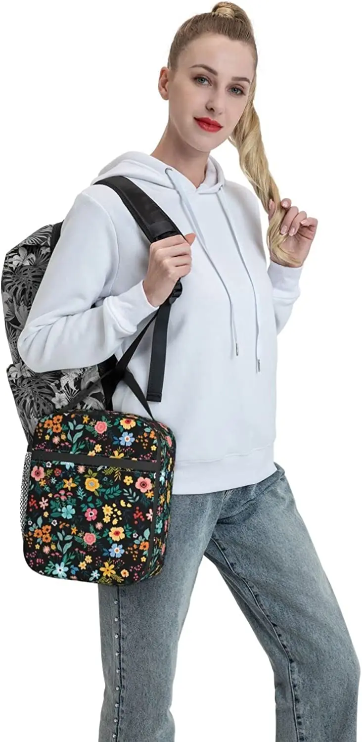 Mushrooms Lunch Bag Double Insulated Leakproof Lunch Box Tote Bag Cooler Lunch Organizer for Work Picnic Travel Camping
Mushrooms Lunch Bag Double Insulated Leakproof Lunch Box Tote Bag Cooler Lunch Organizer for Work Picnic Travel Camping