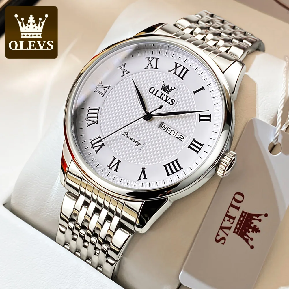 OLEVS Relogio Masculino Mens Watches Top Brand Luxury Famous Men's Watch Fashion Casual Calendar Military Quartz Wristwatch
OLEVS Relogio Masculino Mens Watches Top Brand Luxury Famous Men's Watch Fashion Casual Calendar Military Quartz Wristwatch