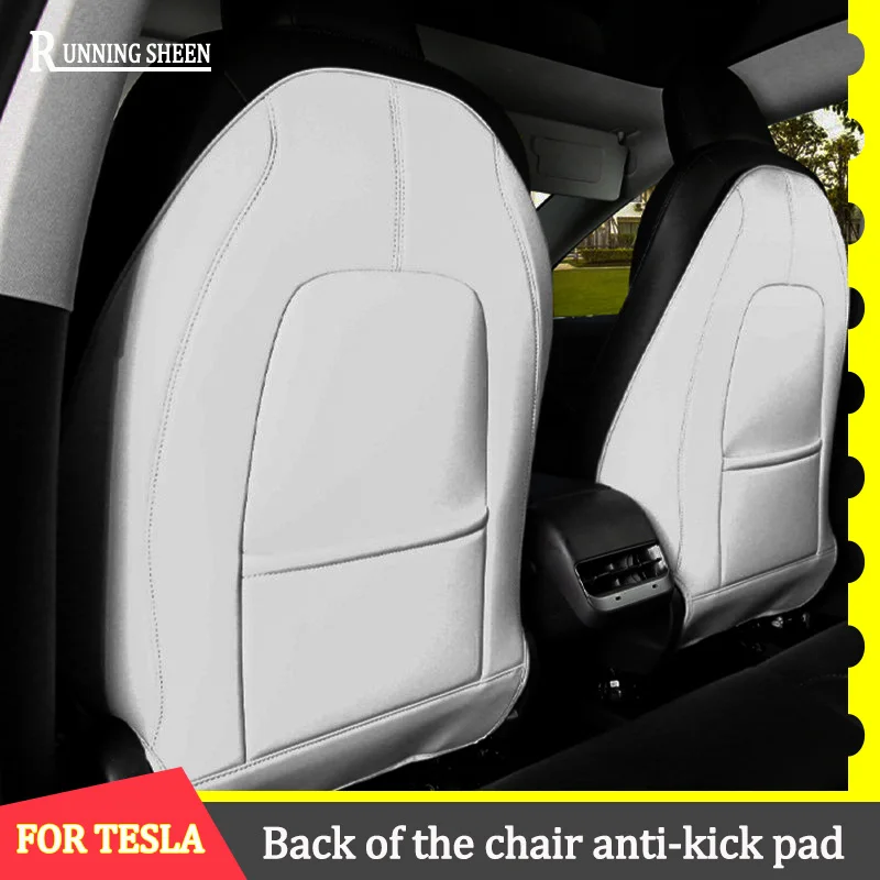 Seat Back Car Anti Kick Pad Protector For Tesla Model 3 Model Y Interior Child Anti Dirty Leather Styling Accessories Decoration
Seat Back Car Anti Kick Pad Protector For Tesla Model 3 Model Y Interior Child Anti Dirty Leather Styling Accessories Decoration