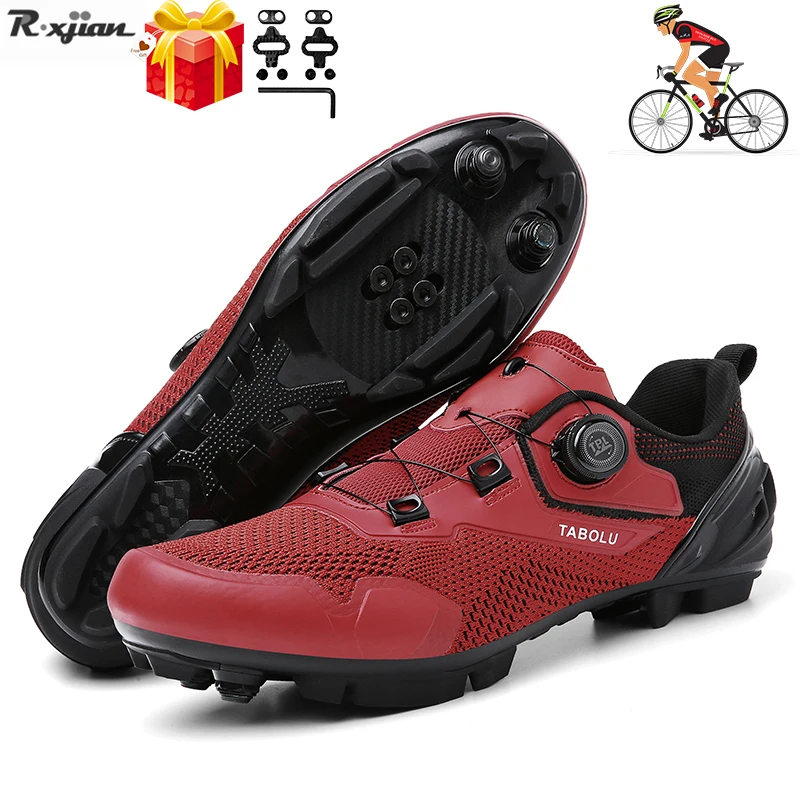 Men MTB Bike Shoes Professional Self-Locking Red Mountain Bicycle Cleat Sneakers Ultralight Women Speed Road Cycling Shoes
Men MTB Bike Shoes Professional Self-Locking Red Mountain Bicycle Cleat Sneakers Ultralight Women Speed Road Cycling Shoes