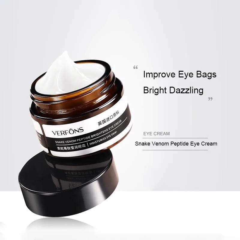 Snake Venom Peptide Eye Cream Deep Moisturizing Nourishing Removal of Eye Bags Anti-Puffiness Aging Dark Circle Eye Care
Snake Venom Peptide Eye Cream Deep Moisturizing Nourishing Removal of Eye Bags Anti-Puffiness Aging Dark Circle Eye Care