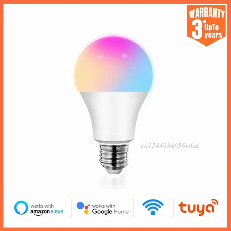 XIAOMI 12W 15W WiFi Smart Light Bulb, E27 RGB LED Lamp Dimmable with Tuya Smart Life APP, Voice Control for Google Home, Alexa
XIAOMI 12W 15W WiFi Smart Light Bulb, E27 RGB LED Lamp Dimmable with Tuya Smart Life APP, Voice Control for Google Home, Alexa