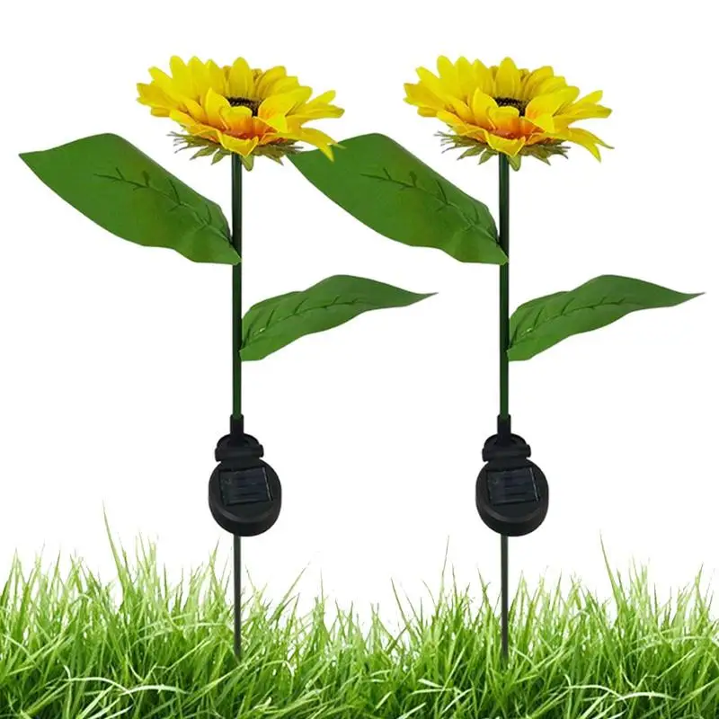 2pc Sunflower Solar Lights LED Lawn Lamp For Outdoor Garden Courtyard Outdoor Powerful Sun Flower Solar Lamps Night Light Decor
2pc Sunflower Solar Lights LED Lawn Lamp For Outdoor Garden Courtyard Outdoor Powerful Sun Flower Solar Lamps Night Light Decor