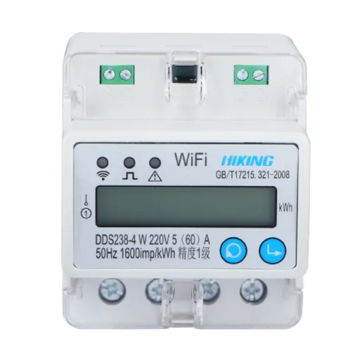 Popular DDS238-4W RS485-wifi single-phase guide rail 220V remote intelligent electricity meter 60A
Popular DDS238-4W RS485-wifi single-phase guide rail 220V remote intelligent electricity meter 60A