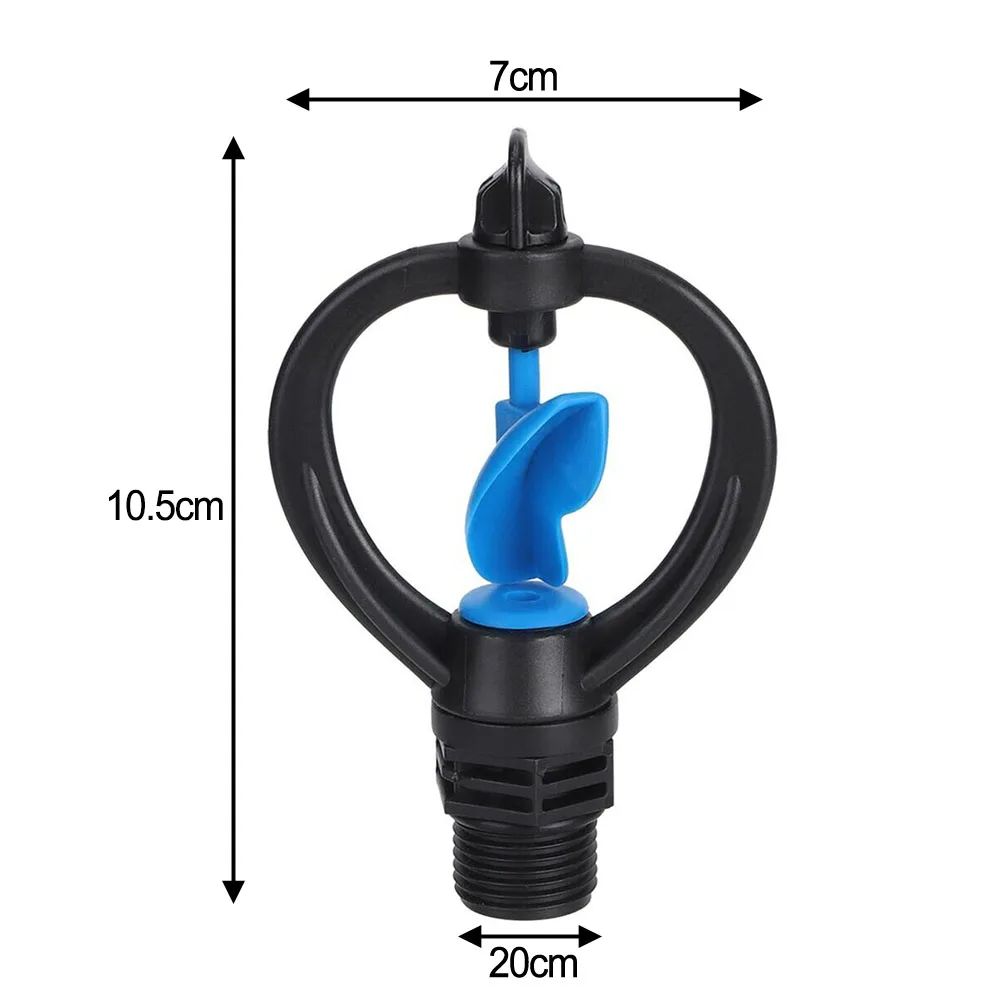 Head Nozzle Lawn Sprinkler Outdoor Plants Plastic Rotating Vegetable Watering Yard Accessories G1/2 Male Thread
Head Nozzle Lawn Sprinkler Outdoor Plants Plastic Rotating Vegetable Watering Yard Accessories G1/2 Male Thread