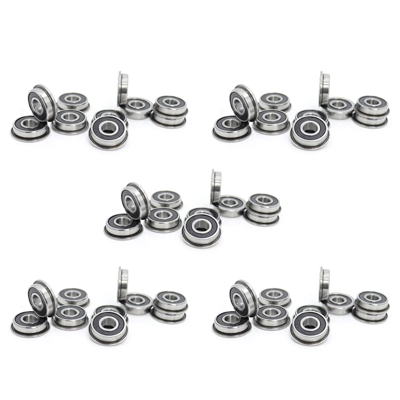 50Pcs F695-2RS Bearing 5X13x4mm Flanged Miniature Deep Groove Ball Bearings F695RS For VORON Mobius 2/3 3D Printer
50Pcs F695-2RS Bearing 5X13x4mm Flanged Miniature Deep Groove Ball Bearings F695RS For VORON Mobius 2/3 3D Printer